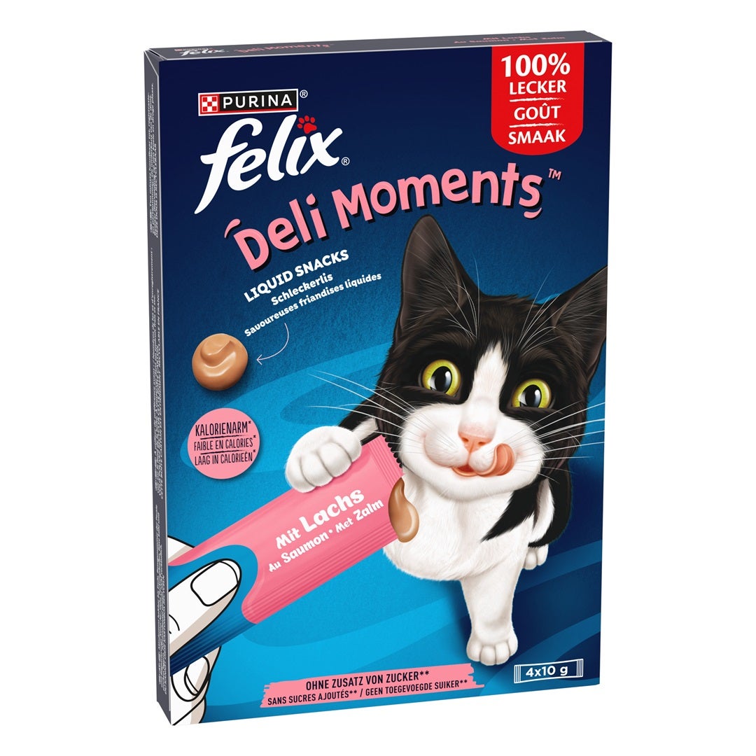 Felix Deli Moments mit Lachs Schleckerlis | Purina