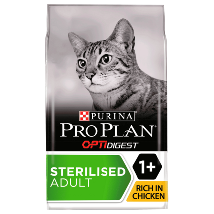 PRO PLAN Sensitive Digestion Sterilised Chicken Dry Cat Food