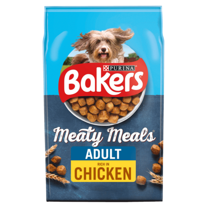 BAKERS® Meaty Meals™ with Chicken Adult Dry Dog Food