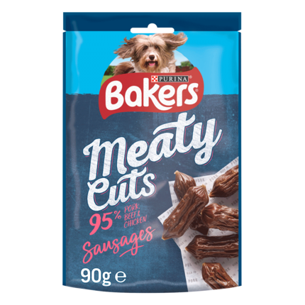 BAKERS® Meaty Cuts Scrumptious Sausages Dog Treats