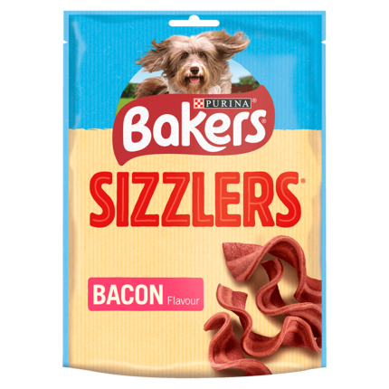 BAKERS® Sizzlers Bacon Dog Treats