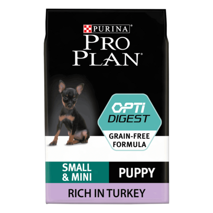 PRO PLAN® Small and Mini Puppy Grain Free Sensitive Digestion Turkey Dry Dog Food