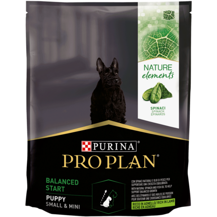 PRO PLAN®  NATURE ELEMENTS BALANCED START SMALL & MINI PUPPY reich an Lamm