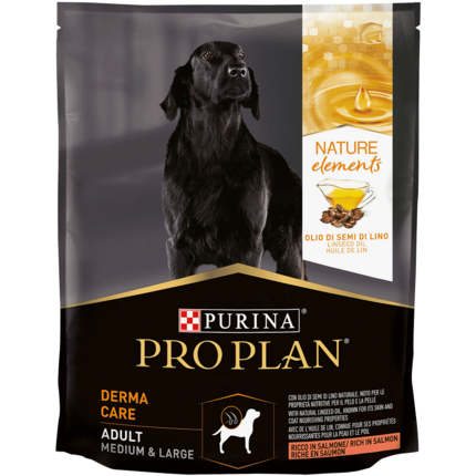 PRO PLAN®  NATURE ELEMENTS DERMA CARE MEDIUM & LARGE ADULT reich an Lachs