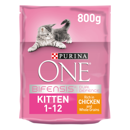 PURINA ONE® Kitten Chicken and Whole Grains Dry Cat Food