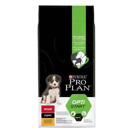PRO PLAN® MEDIUM PUPPY mit OPTISTART reich an Huhn