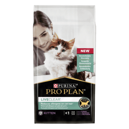 PRO PLAN LIVECLEAR Kittenfutter <1 reich an Truthahn