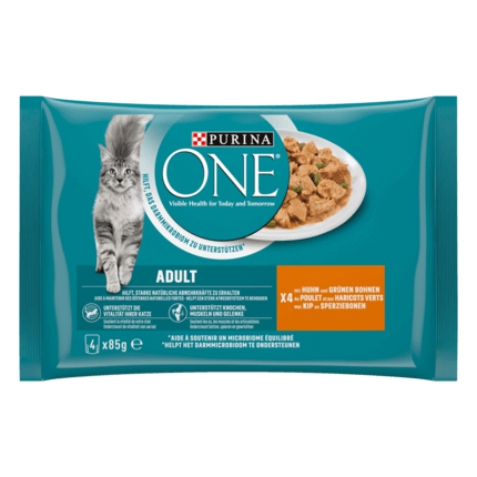 PURINA ONE Adult Huhn und grüne Bohnen