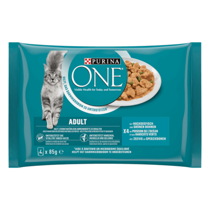 Purina ONE® Adult Hochseefisch und grüne Bohnen
