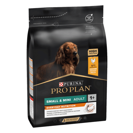 PRO PLAN SMALL & MINI ADULT mit OPTIBALANCE reich an Huhn