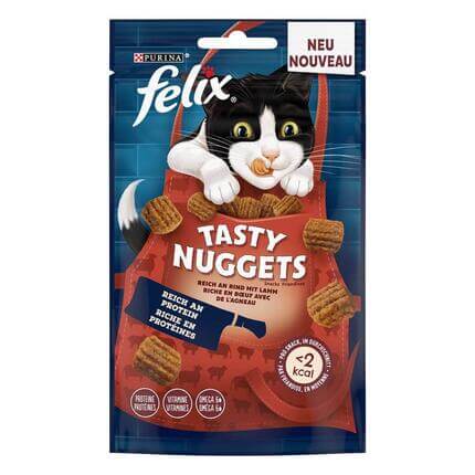 FELIX Tasty Nuggets Reich an Rind mit Lamm