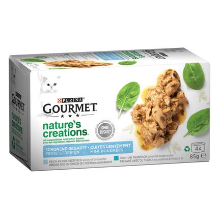 GOURMET Nature's Creations Thunfisch 4x85g