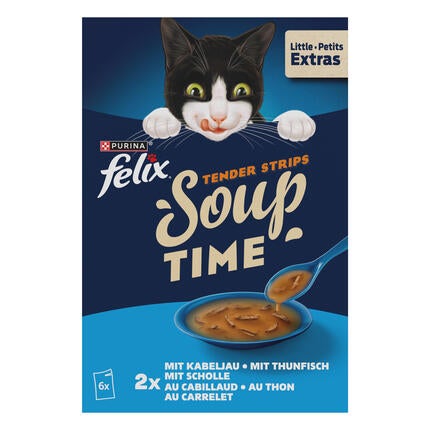 FELIX® Soup Tender Strips Geschmackvielfalt aus dem Wasser