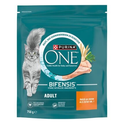 PURINA ONE Adult Katzenfutter reich an Huhn und Vollkorn-Getreide