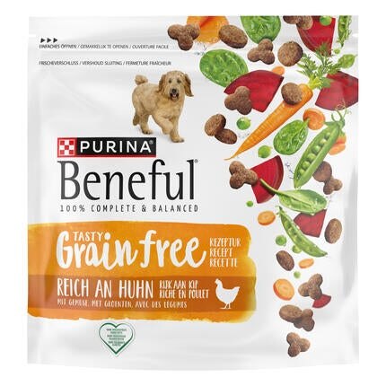 BENEFUL TASTY GRAIN FREE Rezeptur Reich an Huhn & mit Gemüse