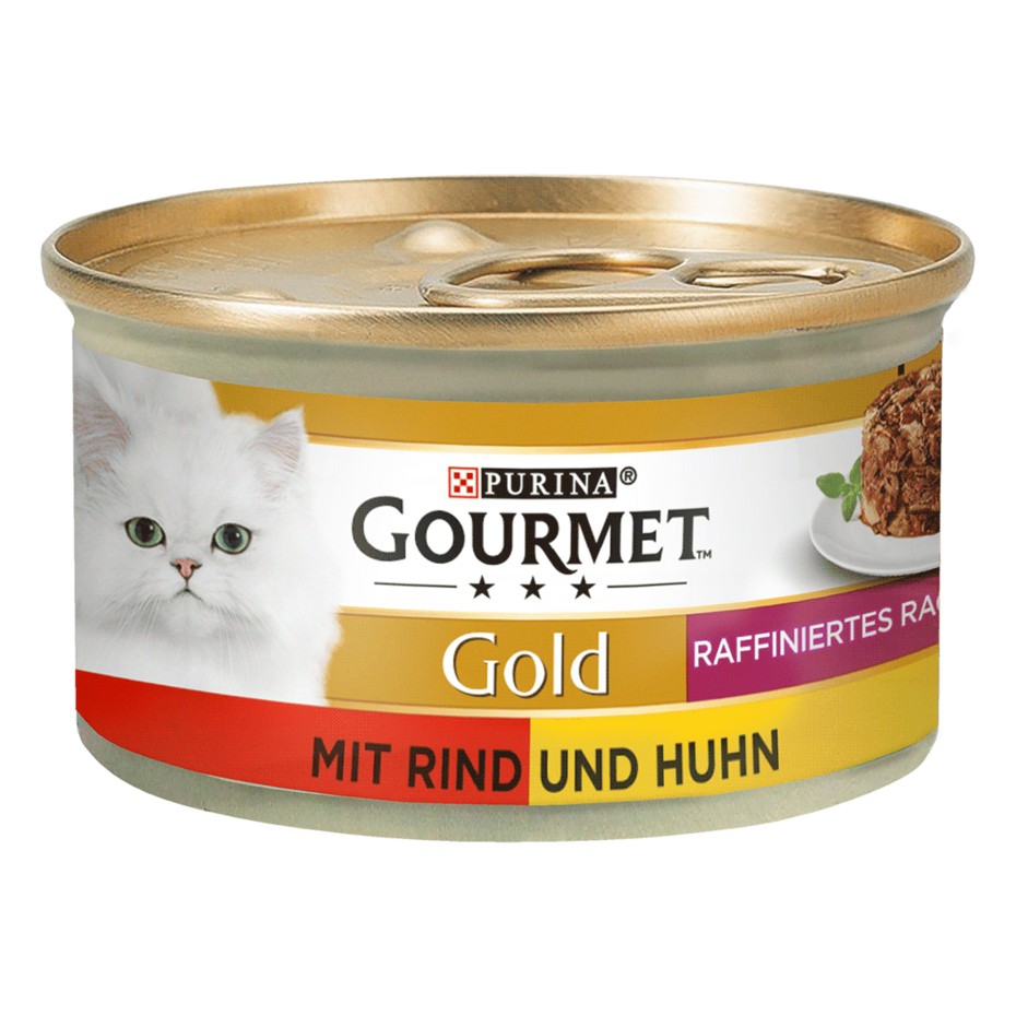 GOURMET™ Gold Raffiniertes Ragout Duetto mit Rind und Huhn