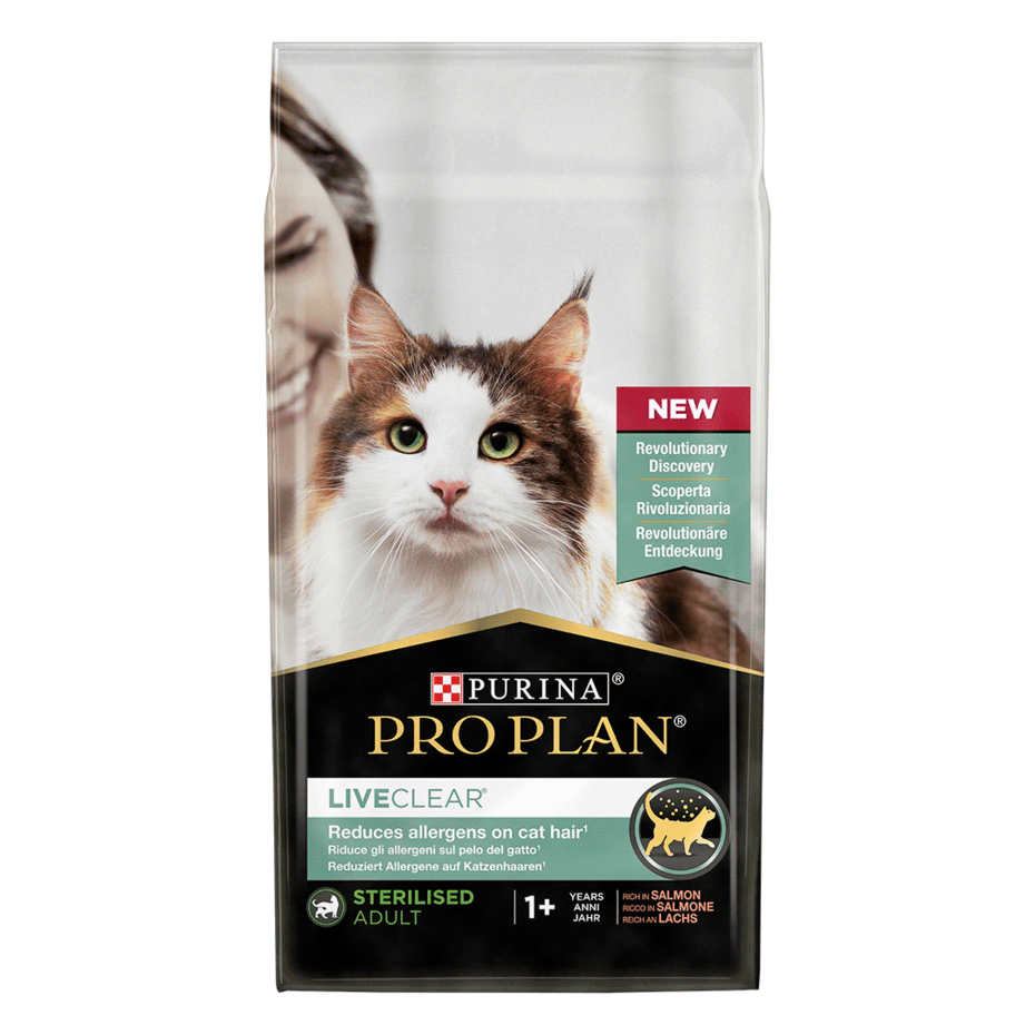 PRO PLAN® LIVECLEAR® Sterilised Adult 1+ Katzenfutter reich an Truthahn