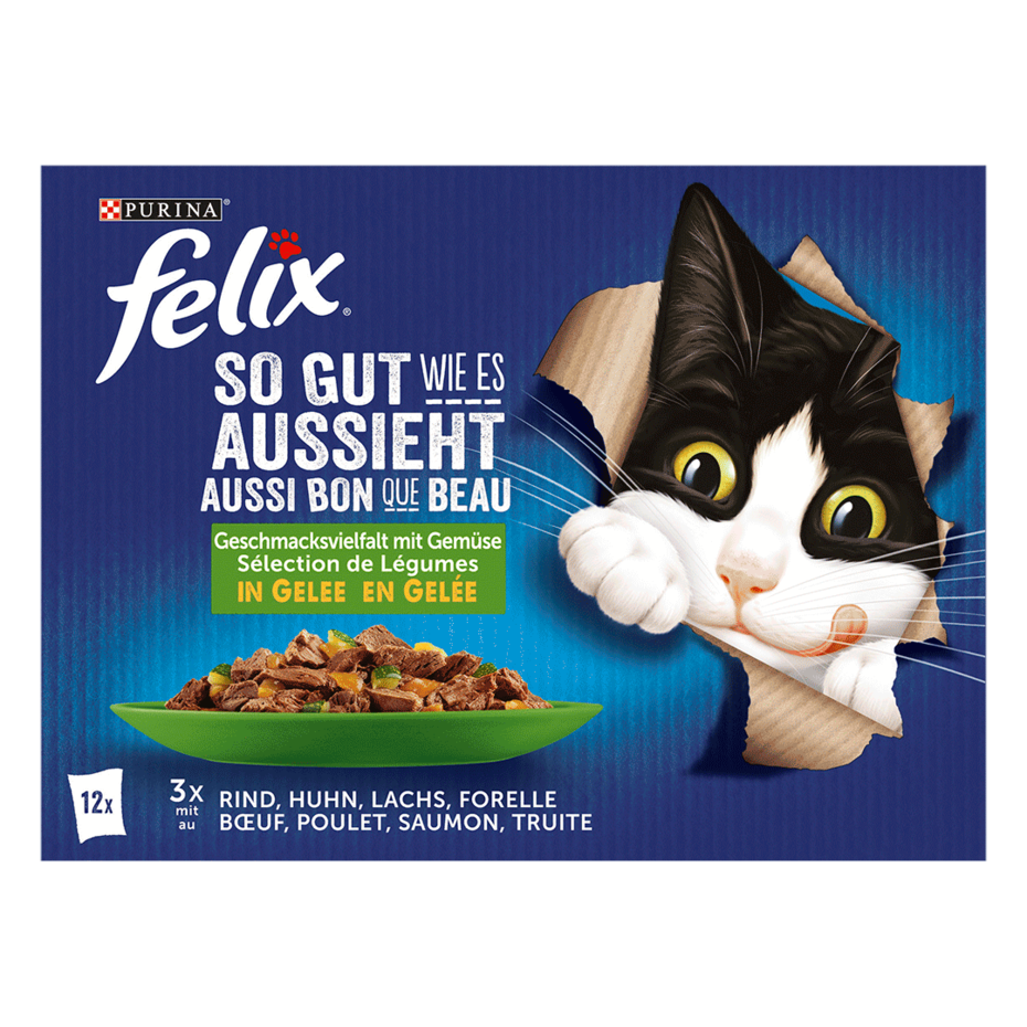 FELIX So gut wie es aussieht Gemischte Vielfalt mit Gemüse