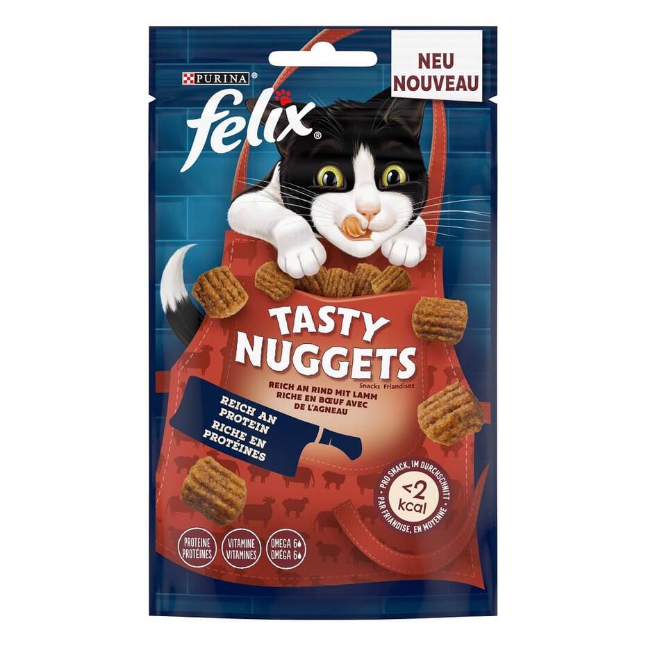 FELIX Tasty Nuggets Reich an Rind mit Lamm