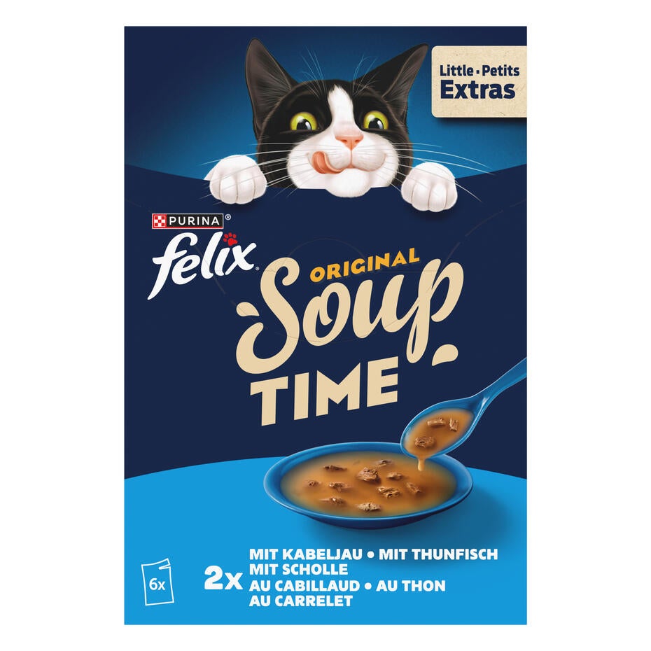FELIX Soup Geschmacksvielfalt aus dem Wasser Vorderansicht