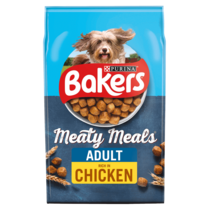 BAKERS® Meaty Meals™ with Chicken Adult Dry Dog Food