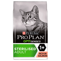 PRO PLAN Vital Senses Sterilised Salmon Dry Cat Food