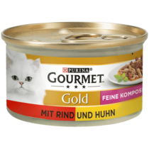 GOURMET™ Gold Feine Komposition mit Rind und Huhn