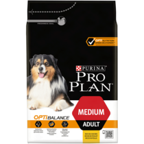 PRO PLAN® MEDIUM ADULT mit OPTIBALANCE reich an Huhn