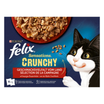FELIX® Sensations Crunchy Geschmacksvielfalt vom Land