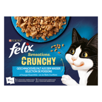 FELIX® Sensations Crunchy Geschmacksvielfalt aus dem Wasser