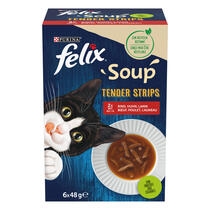 FELIX® Soup Tender Strips Geschmackvielfalt von Land Vorderansicht