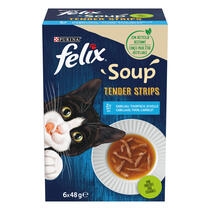 FELIX® Soup Tender Strips Geschmackvielfalt aus dem Wasser Vorderansicht