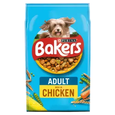 Bakers adult chicken and vegetables