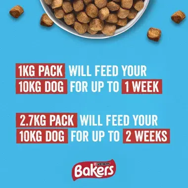 BAKERS® Meaty Meals™ with Chicken Adult Dry Dog Food