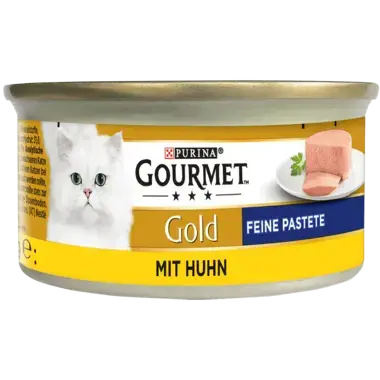 GOURMET Gold Feine Pastete mit Huhn Seitenansicht