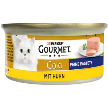 GOURMET Gold Feine Pastete mit Huhn Seitenansicht