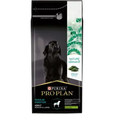 PRO PLAN®  NATURE ELEMENTS REGULAR DIGESTION MEDIUM & LARGE ADULT reich an Lamm Vorderansicht