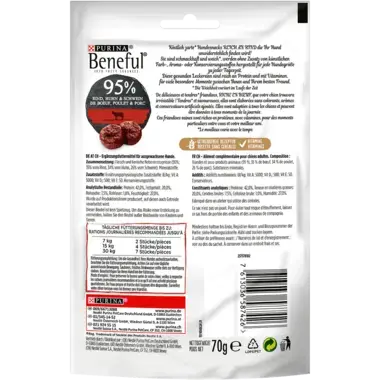 BENEFUL® Fleischbällchen Rind Rückseite