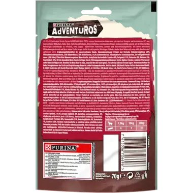 AdVENTuROS® Mini Cuts Wildschwein Rückseite