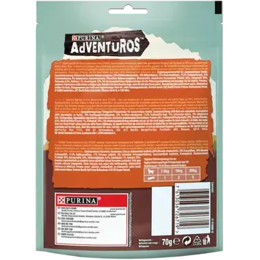 AdVENTuROS® Maxi Steaks Büffel Rückseite