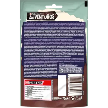 AdVENTuROS® Mini Steaks Hirsch Rückseite