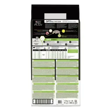 PRO PLAN® LARGE ATHLETIC PUPPY mit OPTISTART reich an Huhn Rückseite