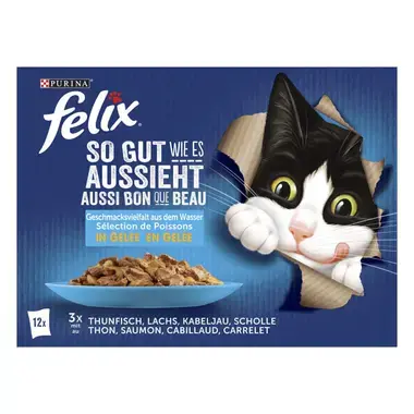 FELIX® So gut wie es aussieht Geschmacksvielfalt aus dem Wasser Vorderansicht