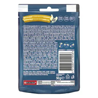 FELIX Naturally Delicious Huhn mit Katzenminze Rückseite