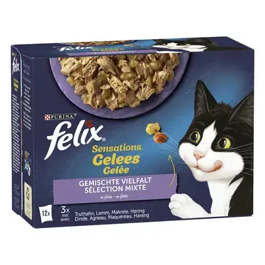 FELIX Sensations Gelees Gemischte Vielfalt Seitenansicht