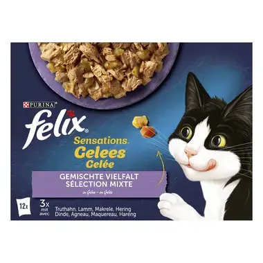 FELIX Sensations Gelees Gemischte Vielfalt Vorderansicht