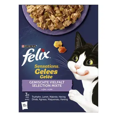FELIX Sensations Gelees Gemischte Vielfalt Rückseite