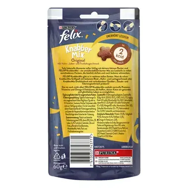 FELIX KnabberMix Original Rückseite