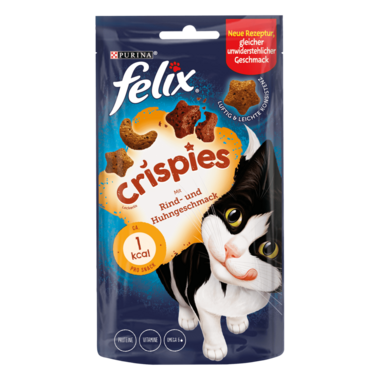 FELIX Crispies mit Rind- & Huhngeschmack Vorderansicht
