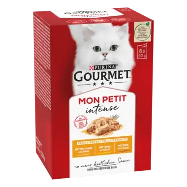 GOURMET Mon Petit mit Huhn, Ente, Truthahn Seitenansicht
